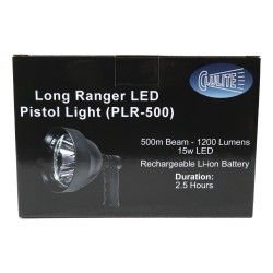 Clulite Long Ranger LED Pistol Type Torch Light